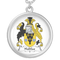 Halifax-Familienwappen halsketten