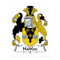 Halifax-Familienwappen poster