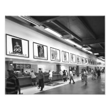 Hall of Fame-Jockeys Foto Druck