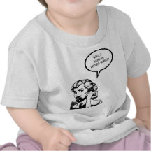 Hallo? Ist dieses die AUSSENWELT?! Retro Hausfrau Shirts