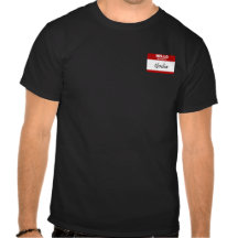 Hallo ist mein Name Noelia (rot) Shirts