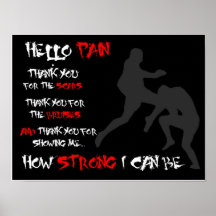 "Hallo Schmerz" - MIXED MARTIAL ARTS Inspirational