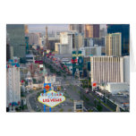 Hallo von Las Vegas Nevada Grußkarte