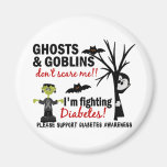 Halloween 1 Diabetes-Krieger Kühlschrankmagnete
