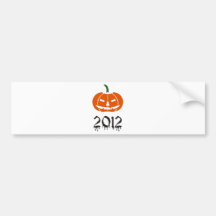 Halloween 2012 I Auto Aufkleber