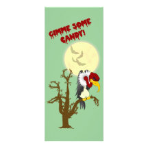 Halloween-Bussard-Einladung