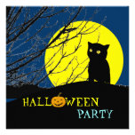 Halloween-Einladungs-Karte - kundengerecht