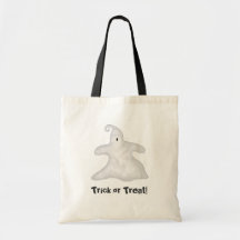 Halloween-Geist: Trick-oder Leckerei-Tasche