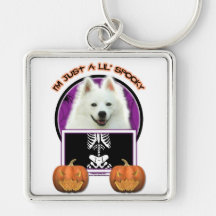 Halloween - gerade ein Lil gespenstisch - amerikan Schlüsselband
