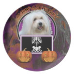 Halloween - gerade ein Lil gespenstisch - Baumwoll Party Teller