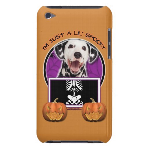 Halloween - gerade ein Lil gespenstisch - Dalmatin Barely There iPod Cover