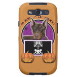 Halloween - gerade ein Lil gespenstisch - Doberman Galaxy SIII Hülle