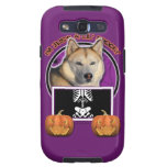 Halloween gerade ein Lil gespenstisches Husky-Kupf Galaxy SIII Hülle