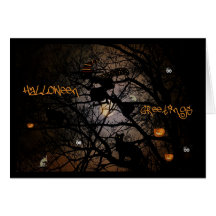 Halloween Greetings Karten