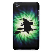 Halloween-Hexe-Silhouette; Cool iPod Case-Mate Hüllen