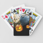Halloween-Kürbis Pokerkarten