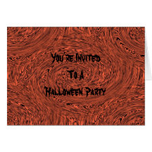 Halloween laden Karte ein