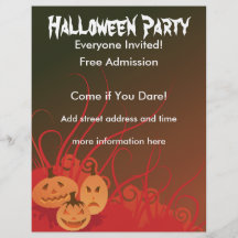 Halloween-Party Flyerdruck
