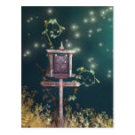Halloween-Postkarte