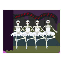 Halloween-Postkarte