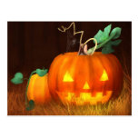 Halloween-Postkarte