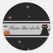 Halloween retten die dater Aufkleber