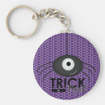 Halloween-Spinnen-Trick-oder Leckerei-Schlüsselket Schlüsselband