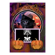 Halloween - Spitz - Cody Grußkarte