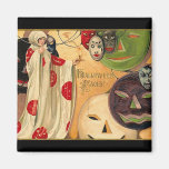Halloween stellt - Kunst-Deko gegenüber Kühlschrankmagnet