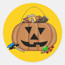 Halloween-Süßigkeit Sticker