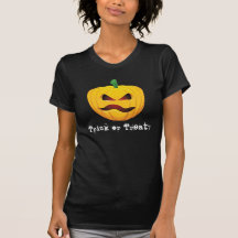 Halloweentrick-oder -Leckerei-T-Shirt