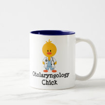 Hals-, Nasen-, Ohrenheilkunde Küken-Becher Kaffeetasse