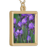 Halskette, "lila Iris "
