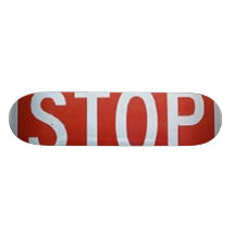 Halt Bedruckte Skateboarddecks