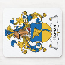 Haman Family Crest Mouse Pad