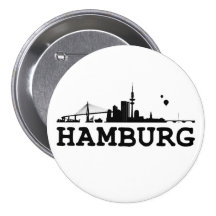 Hamburg Button / Anstecker / Pin