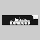 Hamburg City Skyline Autoaufkleber / Aufkleber autoaufkleber