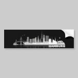 Hamburg City Skyline Autoaufkleber / Aufkleber autoaufkleber