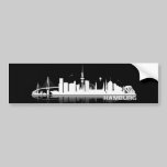 Hamburg City Skyline Autoaufkleber / Aufkleber autoaufkleber