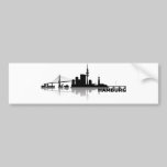 Hamburg City Skyline Autoaufkleber / Aufkleber autoaufkleber