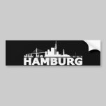 Hamburg City Skyline Autoaufkleber / Aufkleber autoaufkleber