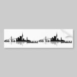 Hamburg City Skyline Autoaufkleber / Aufkleber autoaufkleber