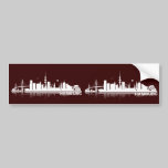 Hamburg City Skyline Autoaufkleber / Aufkleber autoaufkleber