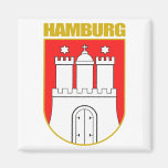 Hamburg COA Kühlschrankmagnete