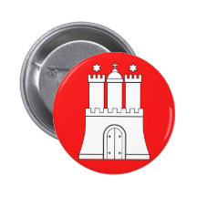 Hamburg, Deutschland Anstecknadelbuttons