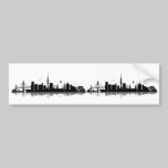 Hamburg Skyline Aufkleber autoaufkleber