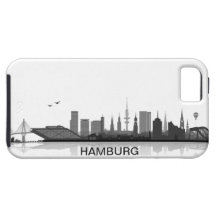 Hamburg skyline iPhone 5 sleeve/Case iPhone 5 Schutzhüllen