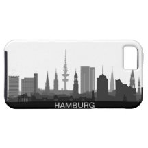 Hamburg skyline iPhone 5 sleeve/Case Etui Fürs iPhone 5