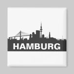 Hamburg Skyline Kühlschrank Magnet magnete
