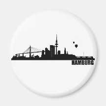 Hamburg-Stadt Kühlschrankmagnet